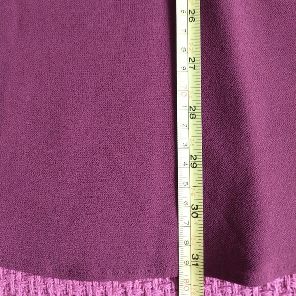 Reformation Brandi Smocked Long Sleeve Plum/Deep Red Mini Dress - Picture 8 of 16